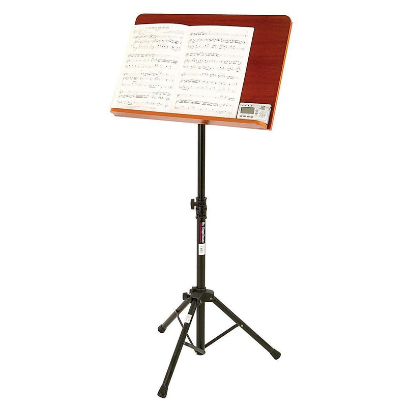 OnStage On-Stage SM7312W Conductor Music Stand with Wide Wooden Bookplate - Image 1